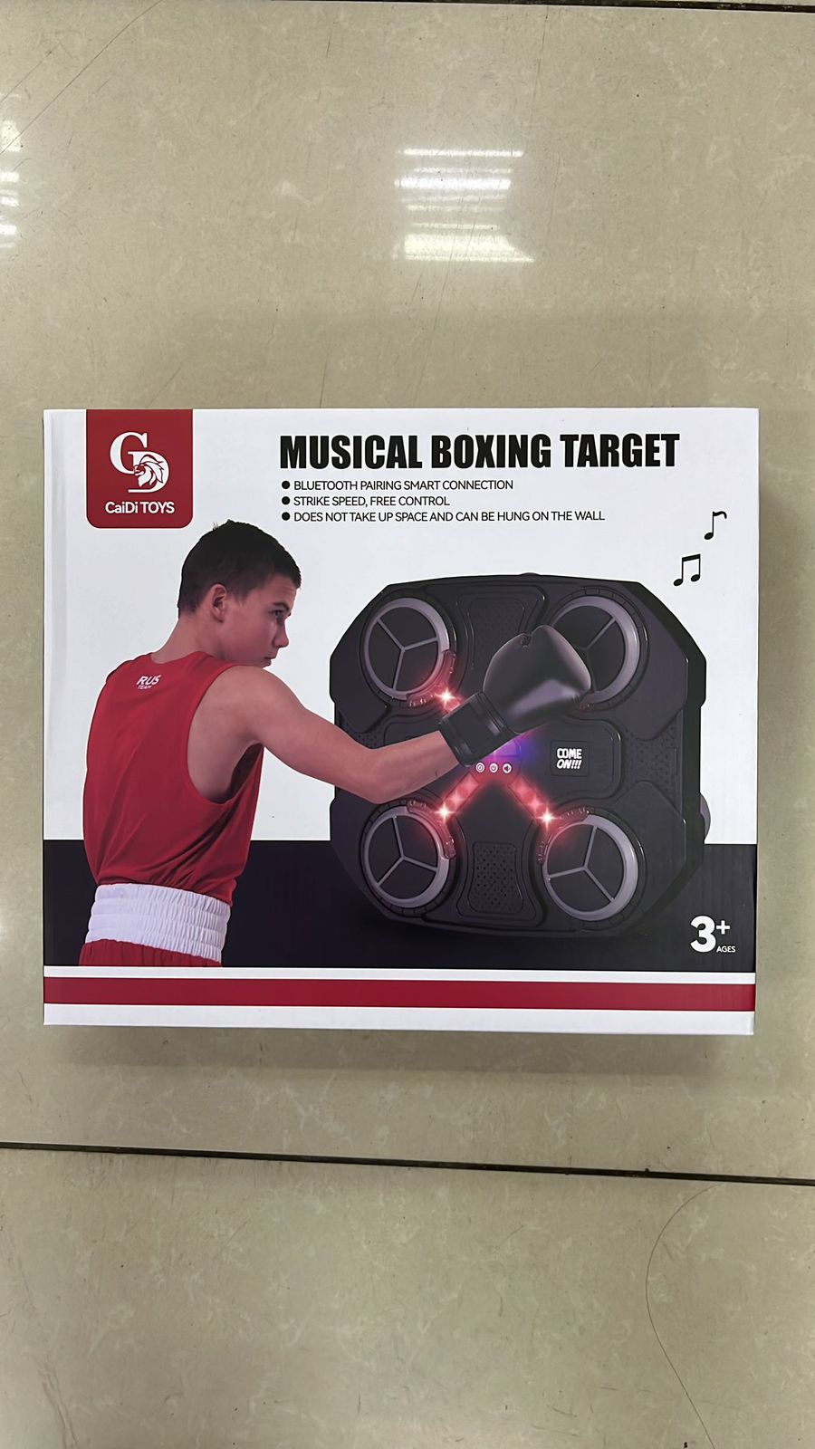 MAQUINA DE BOXEO INTELIGENTE MUSICAL