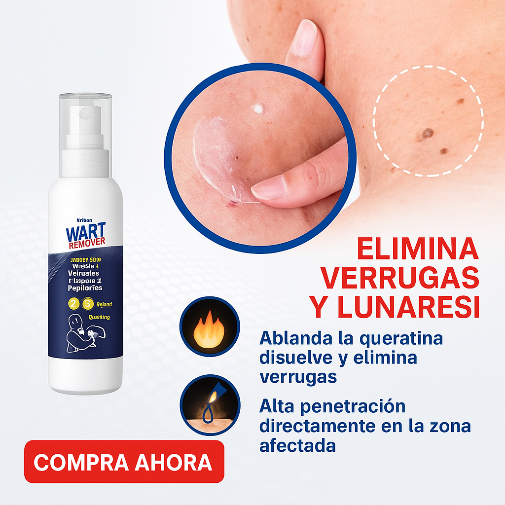 ¿Cansada de sentir vergüenza por esas verrugas? -                               Verruga Off™