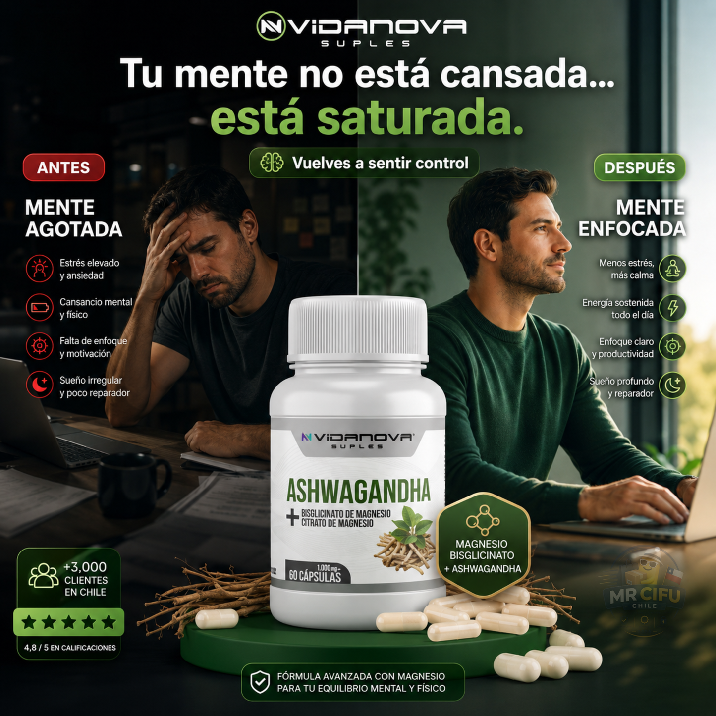 “Tu cuerpo está cansado, pero tu cabeza nunca se apaga”