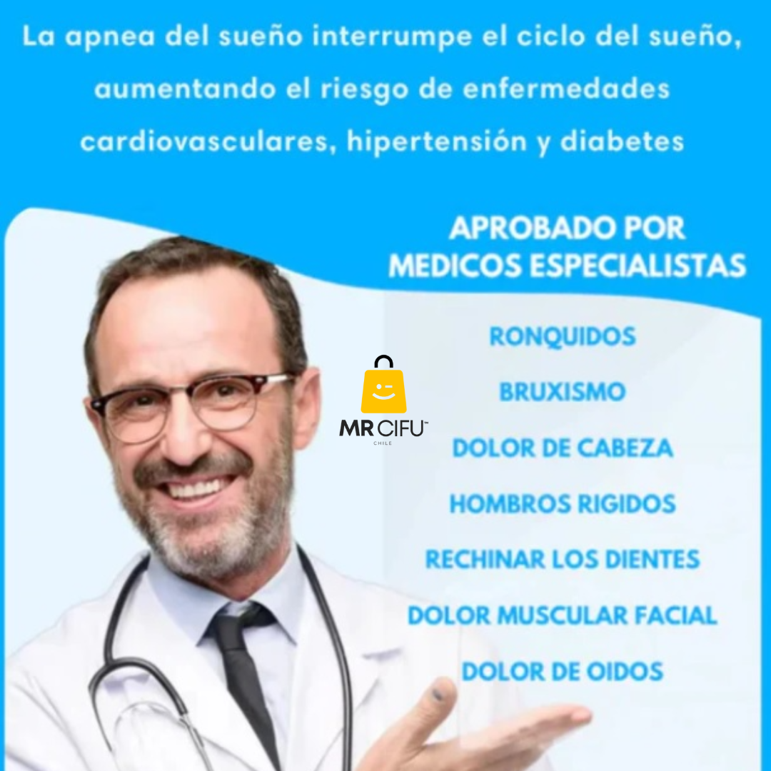 StopRonquido™ 💤¿Tu pareja ya no duerme contigo por tus ronquidos?