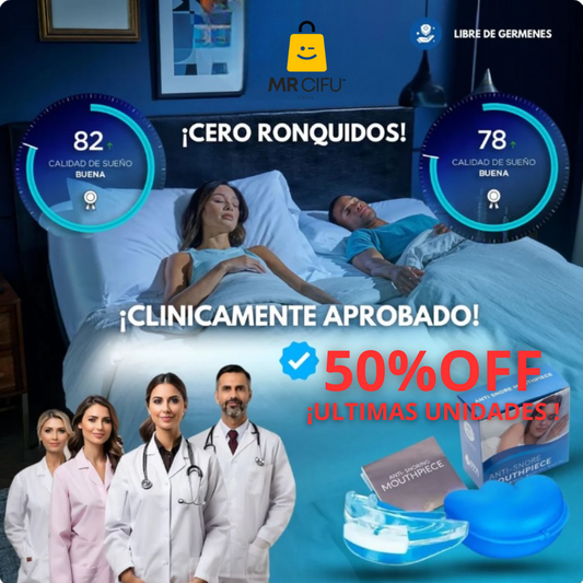 StopRonquido™ 💤¿Tu pareja ya no duerme contigo por tus ronquidos?