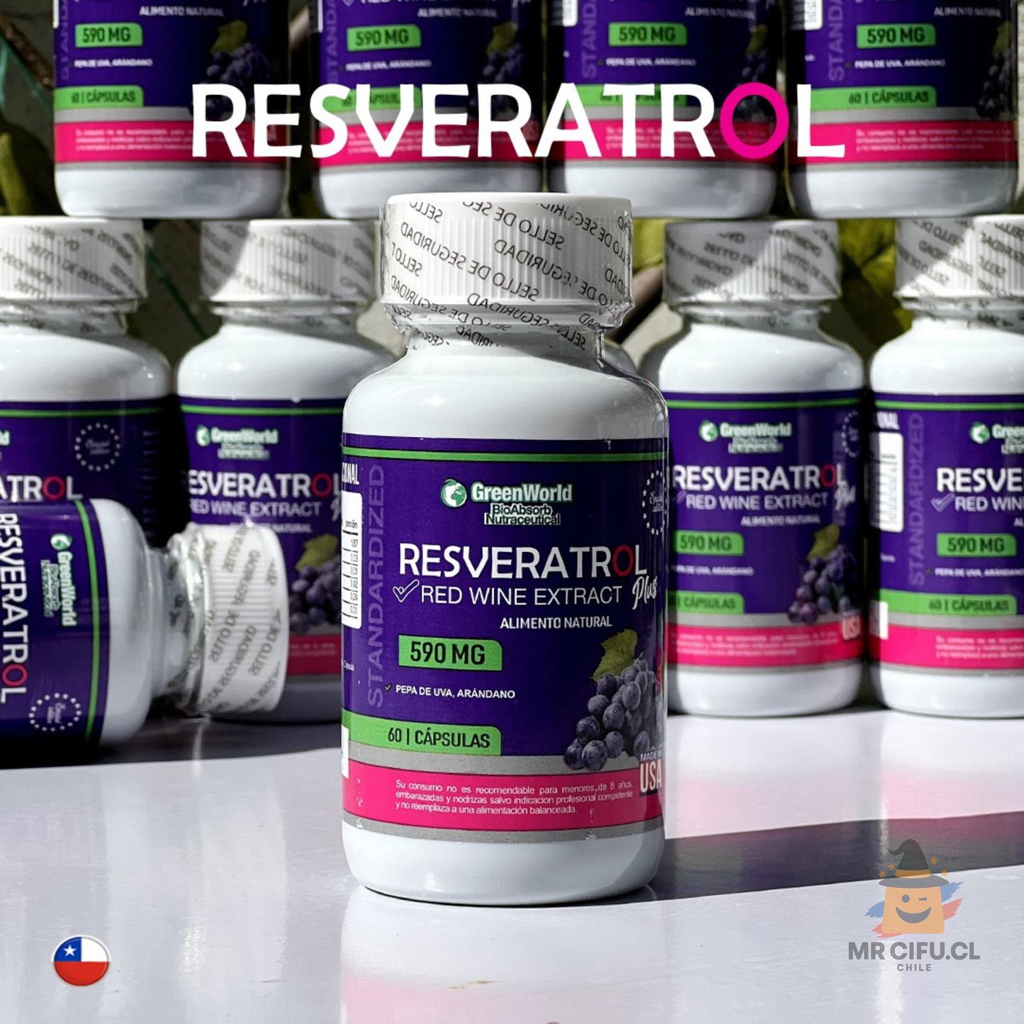 RESVERATROL 590mg