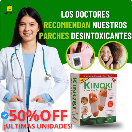NaturaPatch Kinoki™ ¿Cansado de noches intranquilas y sentirte agotado? (10un)