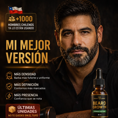 Si tu barba tiene huecos, BeardX™ los cierra desde adentro.